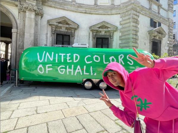 Il Rapper Ghali ambassador United Colors of Benetton