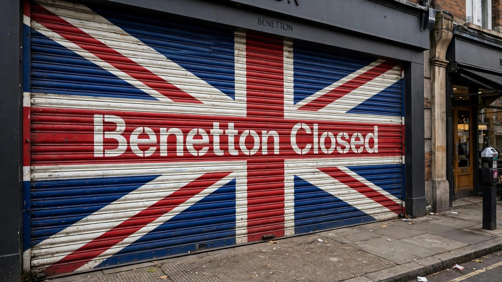 chiusura negozio Benetton Londra Oxford Street